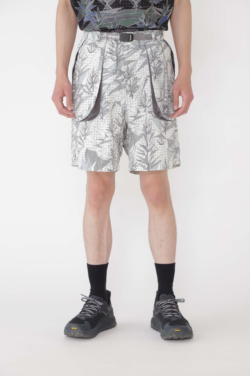 BRUSHED NYLON SHORT,YOSEMITE GREY, large image number 18