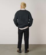 LOOSE TAPERED PANT,BLACK, small image number 4