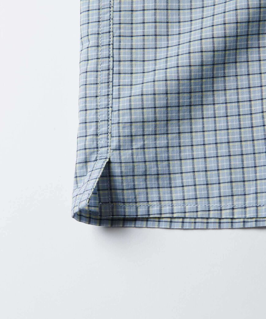 ZIP UP WAVE SHIRT,PACIFIC PLAID, large image number 9