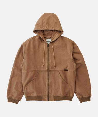 EL CAP CANVAS HOODED JACKET,WALNUT, medium