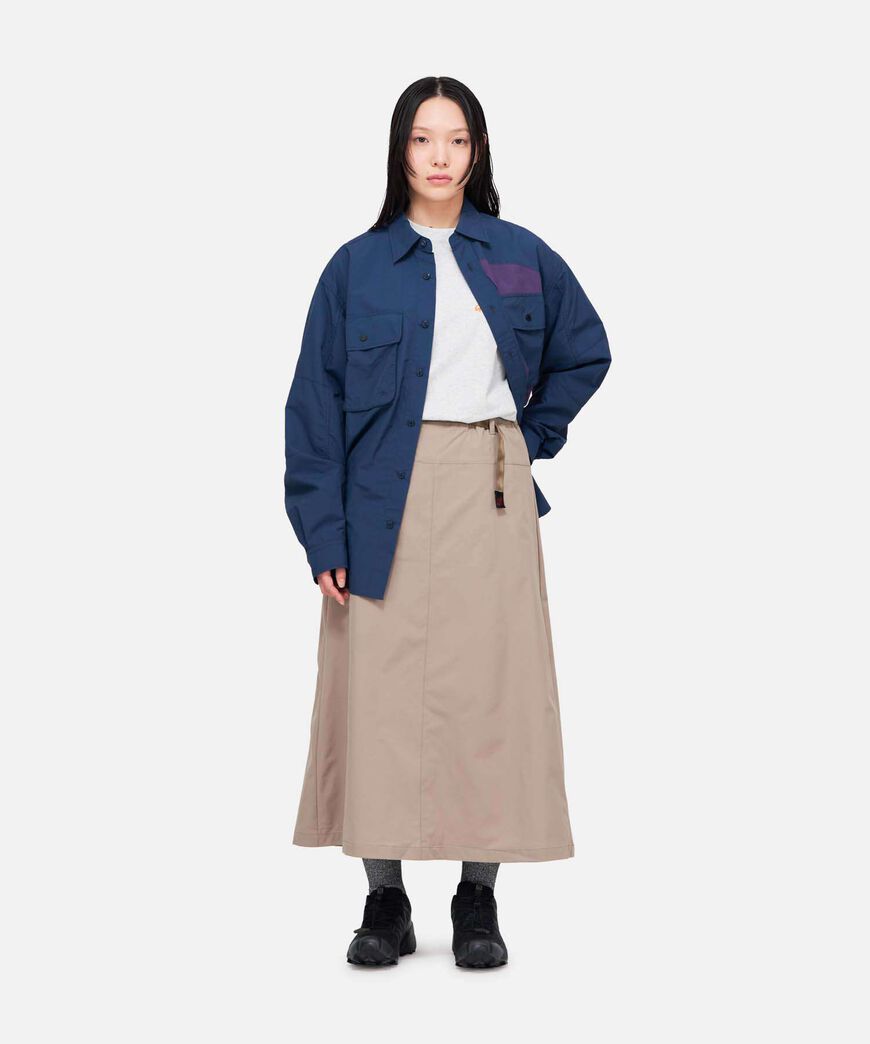 TREKKING LONG SKIRT,BEIGE, large image number 1