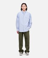 OXFORD STANCE SHIRT,SKY BLUE, small image number 2