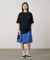 ONE POINT LOGO TEE,BLACK, small image number 1