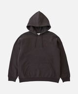 ONE POINT HOODED SWEATSHIRT,DEEP BROWN, small image number 0