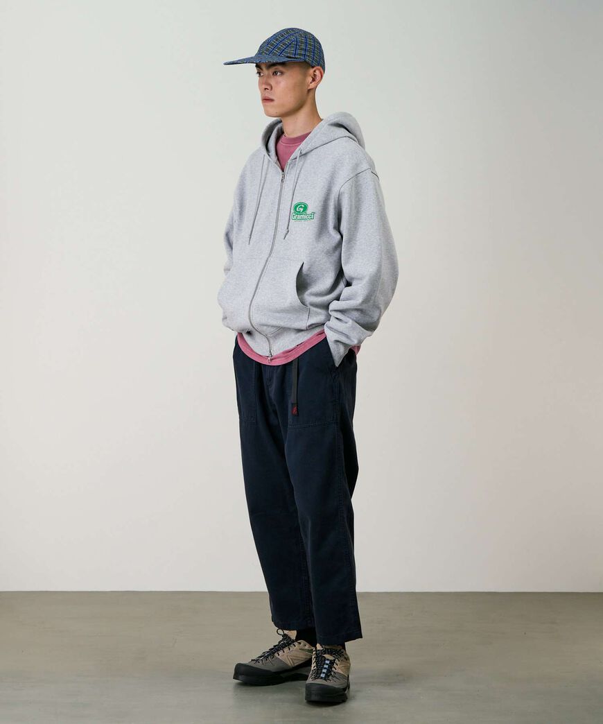 LOOSE TAPERED PANT,DOUBLE NAVY, large image number 3