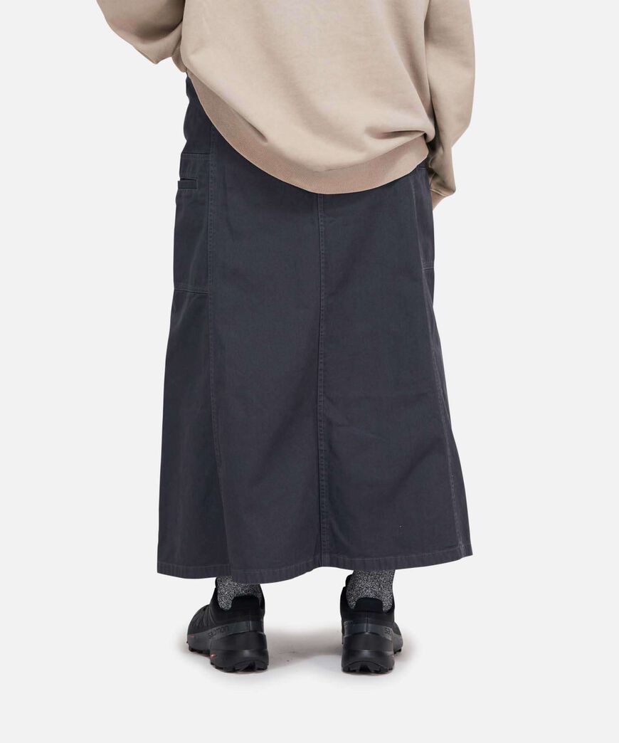 VOYAGER SKIRT,FOSSIL GREY PIGMENT, large image number 6