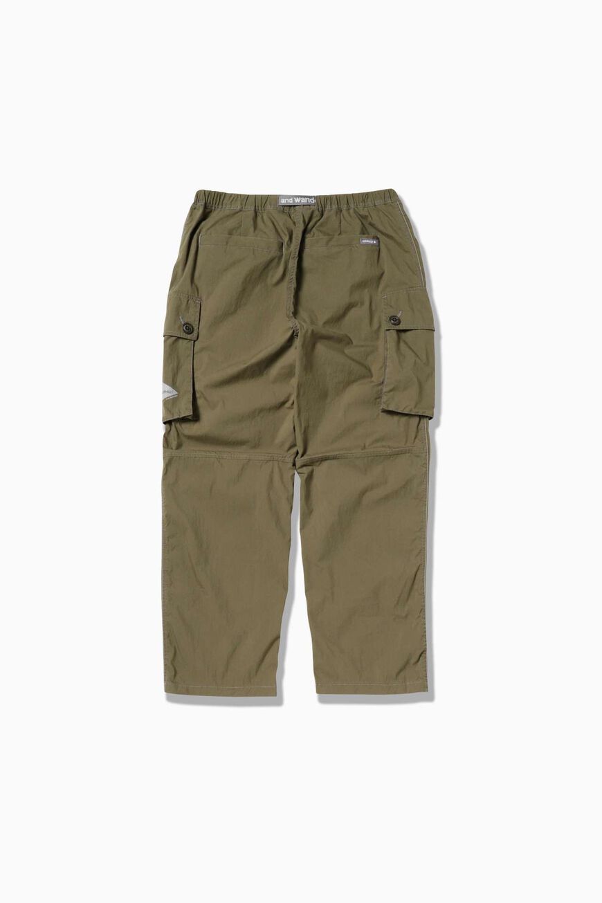 MILITARY WIDE PANT,KHAKI, large image number 1