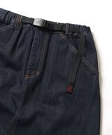 JAPANESE DENIM SKIRT,INDIGO, small image number 8