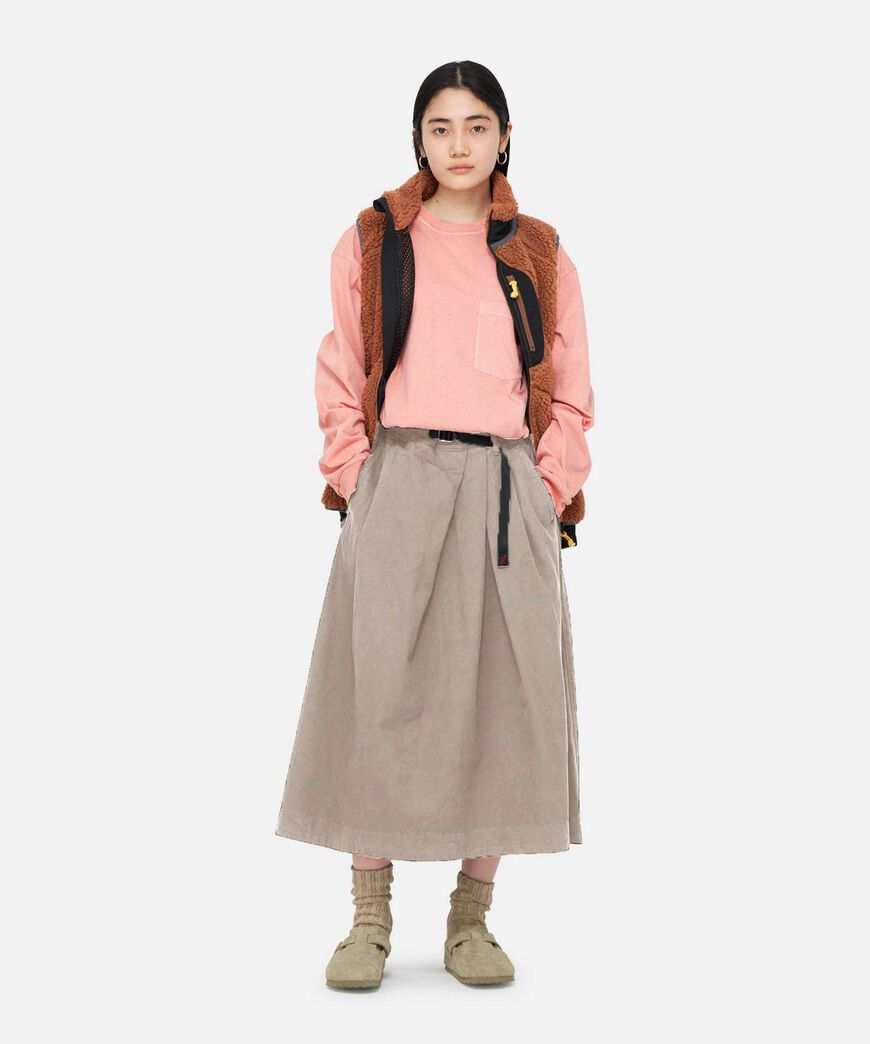 TALECUT SKIRT,DUNE PIGMENT, large image number 2