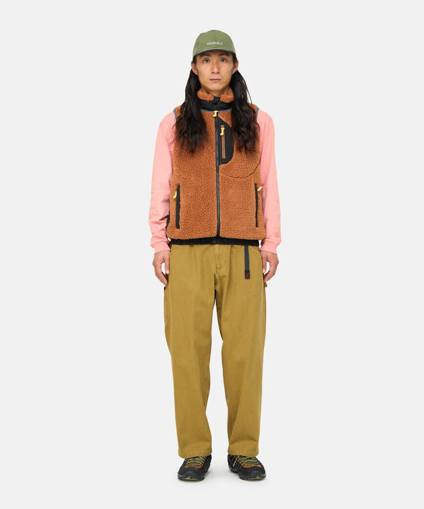 PIGMENT DENIM CARPENTER PANT,MUSTARD OLIVE, large image number 8