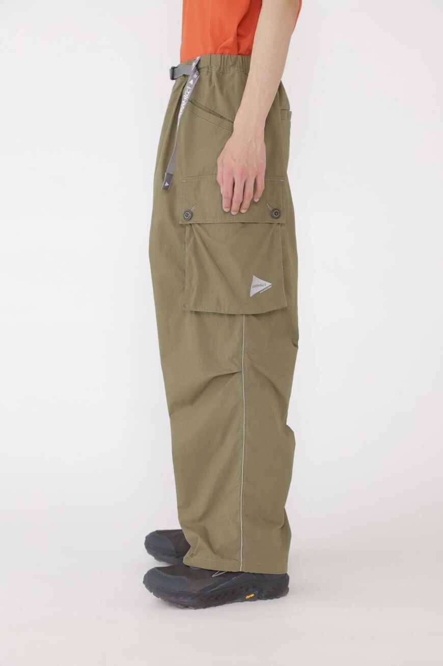 MILITARY WIDE PANT,KHAKI, large image number 5