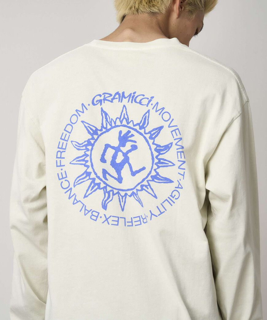 SUN L/S TEE,NATURAL PIGMENT, large image number 3