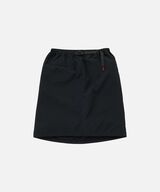 NYLON PACKABLE MIDI SKIRT,BLACK, small image number 0