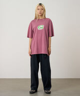G-SCRIBBLE TEE PIGMENT DYED,RED PIGMENT, small image number 1