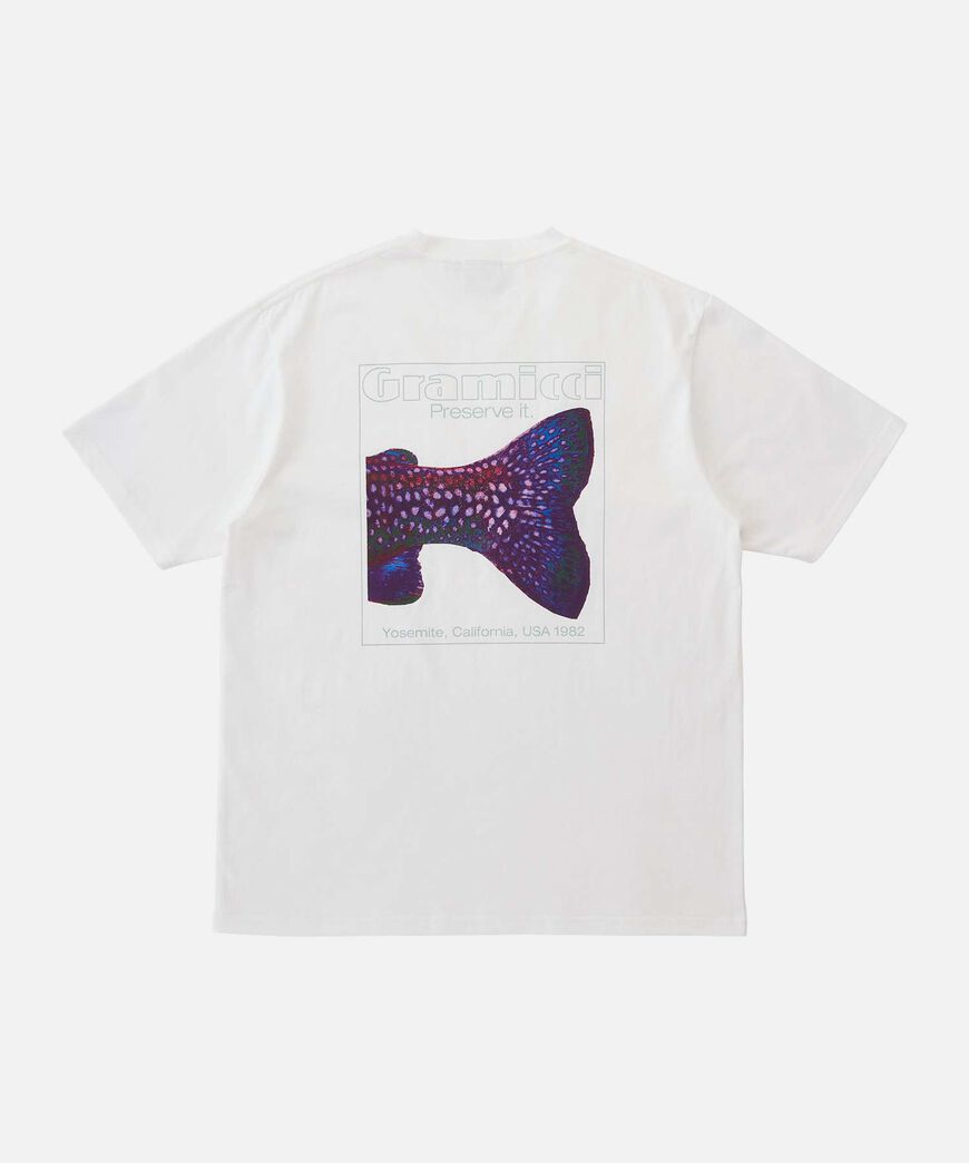 TROUTTAIL TEE,WHITE, large image number 0