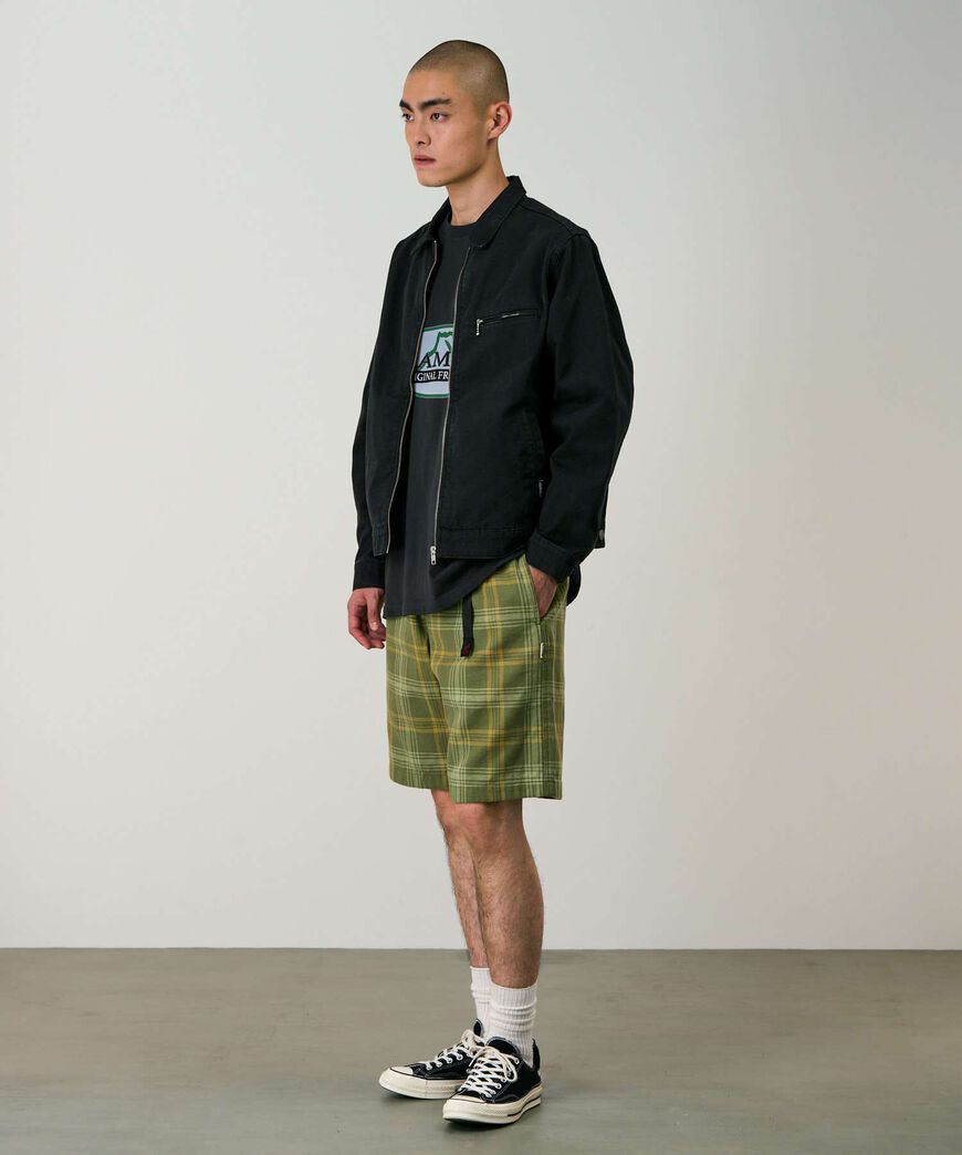 HEMP G-SHORT PLAID,PLAID, large image number 3