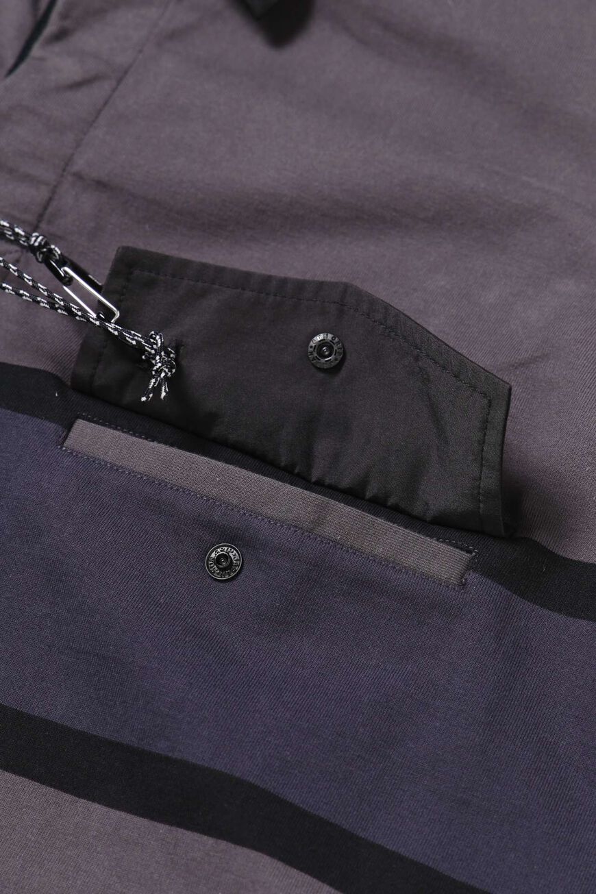 TECH RUGBY SHIRT,CHARCOAL, large image number 6