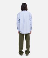 OXFORD STANCE SHIRT,SKY BLUE, small image number 4