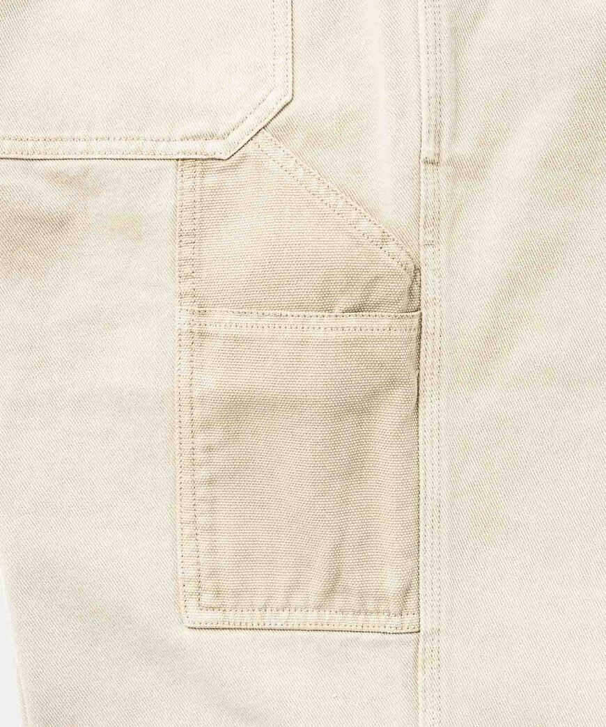 PIGMENT DENIM CARPENTER PANT,MUSTARD OLIVE, large image number 12