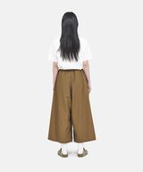 NYLON FLARE PANT,DEEP OLIVE, small image number 3