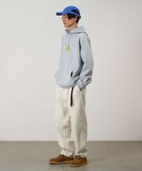 LOOSE TAPERED RIDGE PANT,GREIGE, small image number 3