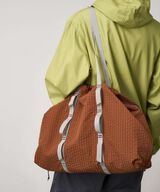 PLAID CLIMBING TOTE,BRICK, small image number 3