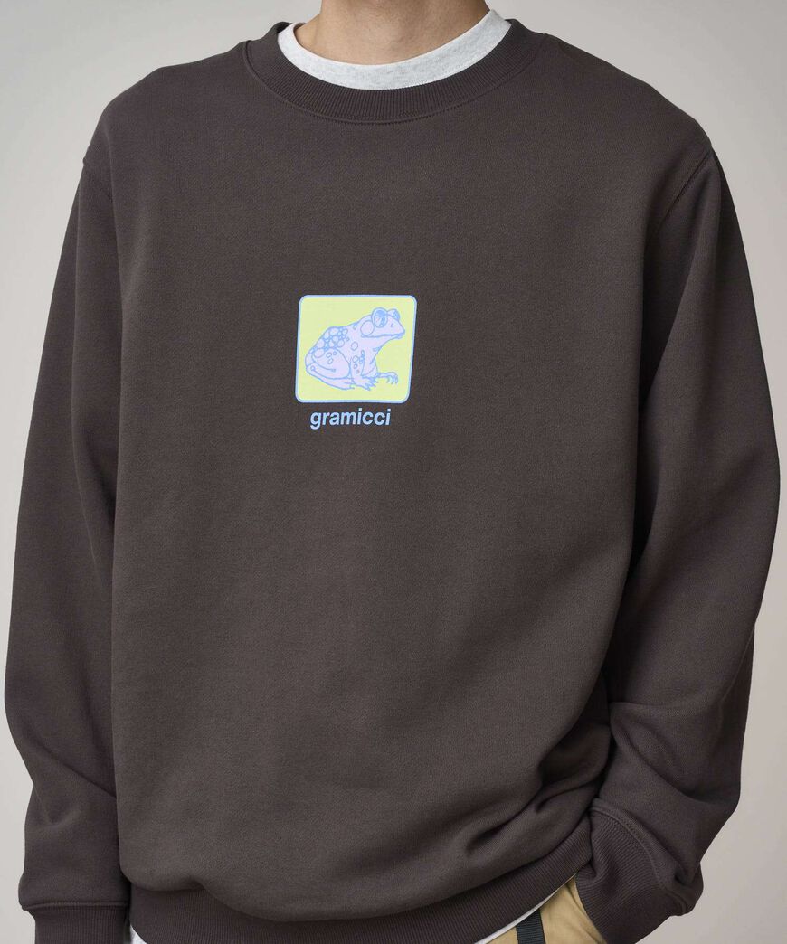 TOAD SWEATSHIRT,DEEP BROWN, large image number 2