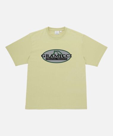 HALF DOME TEE,LIME, medium