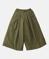 NYLON FLARE PANT,DEEP OLIVE, small image number 0