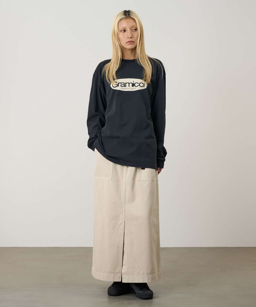 OUTDOOR GEAR L/S TEE,VINTAGE BLACK, large image number 2