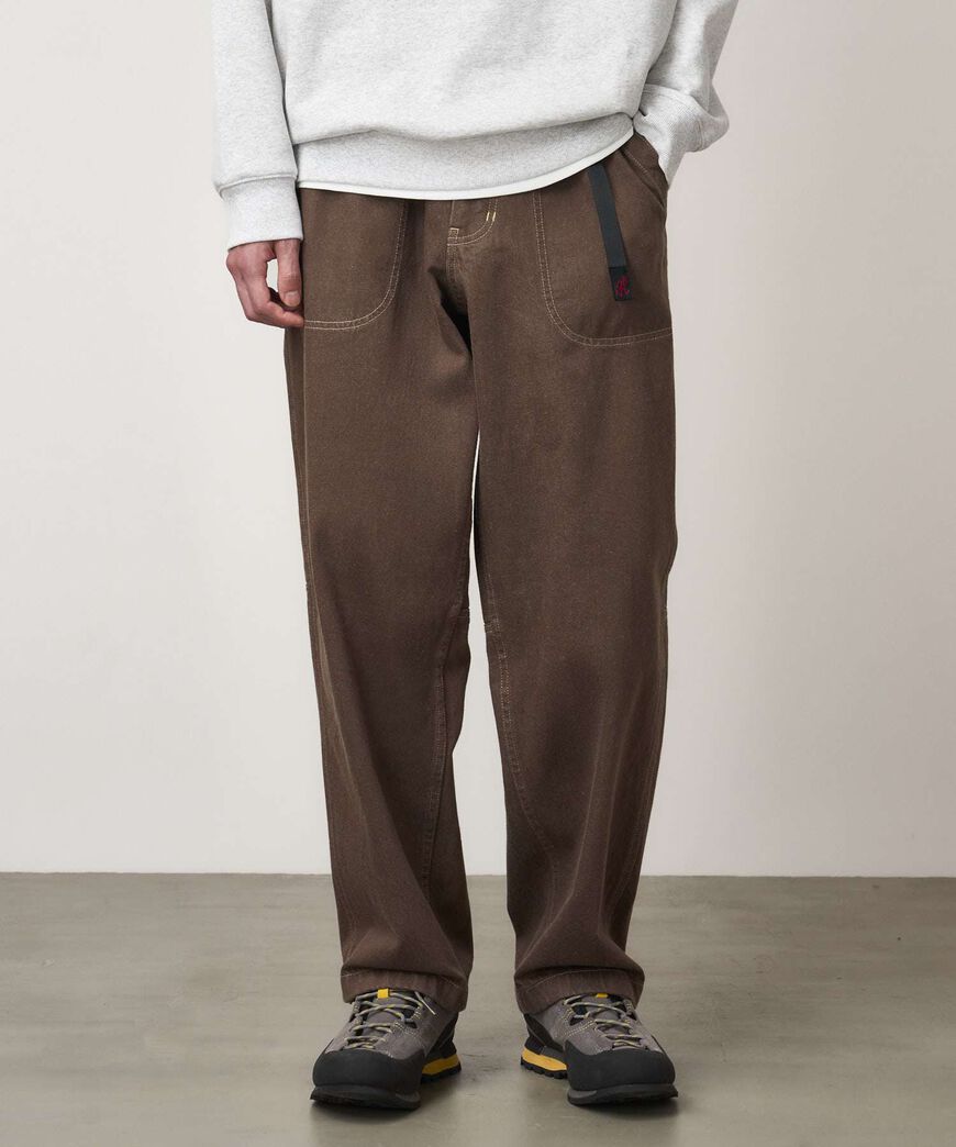 JAPANESE SLUB DENIM PANT,AMBER, large image number 5