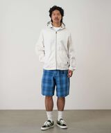 LAGOON SHORT DENIM PLAID,INDIGO CHECKERED PLAID, small image number 2