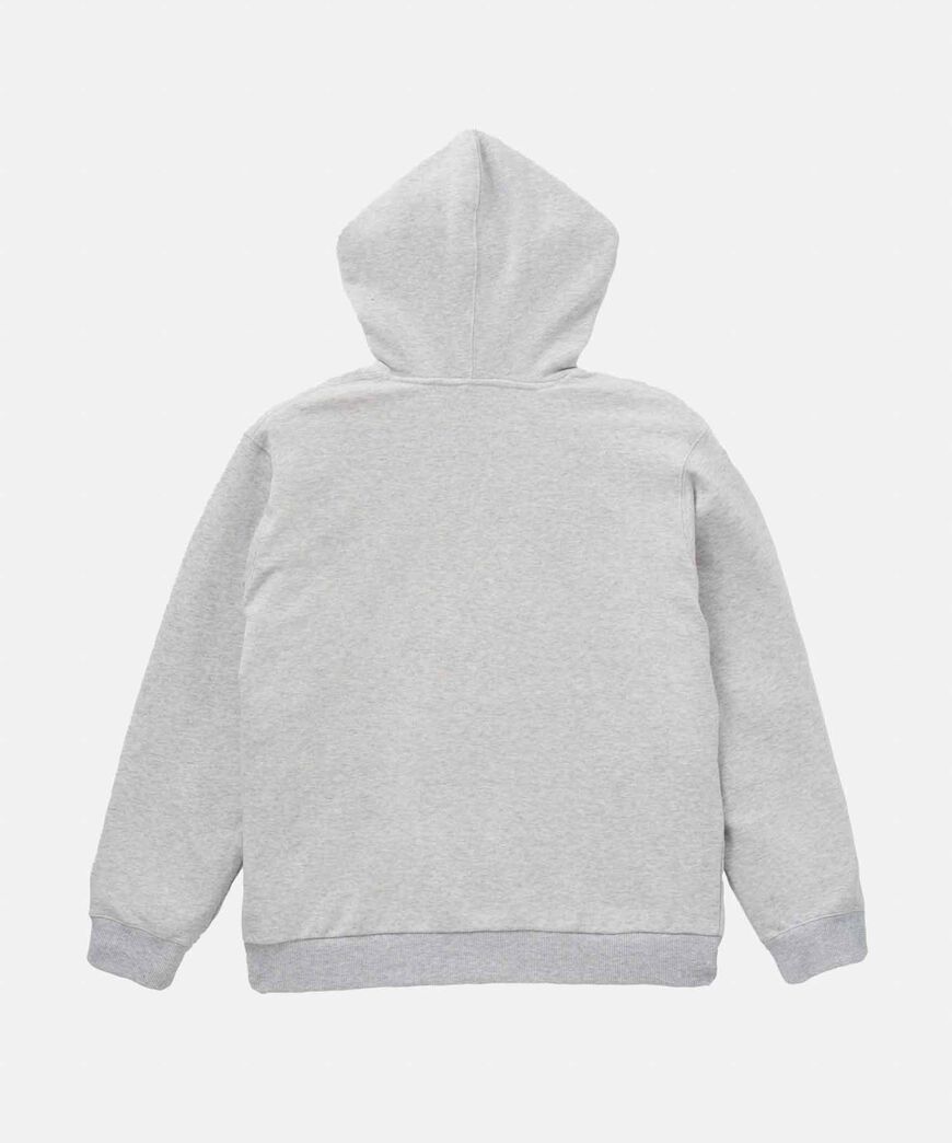 ONE POINT HOODED SWEATSHIRT,GREY HEATHER, large image number 1