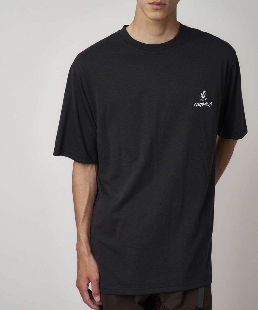 ONE POINT LOGO TEE,BLACK, large image number 2