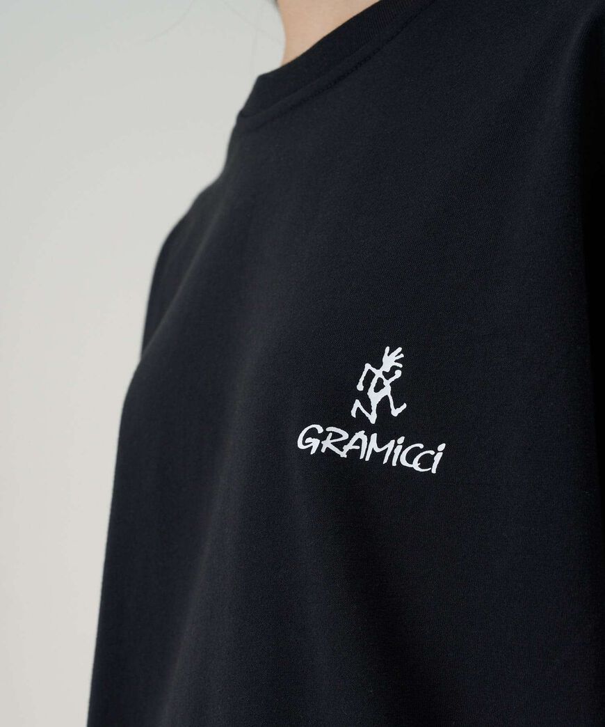 ONE POINT LOGO TEE,BLACK, large image number 2