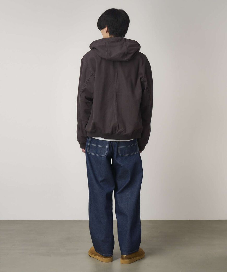 SUTTER DENIM PANT,RINSED INDIGO, large image number 4