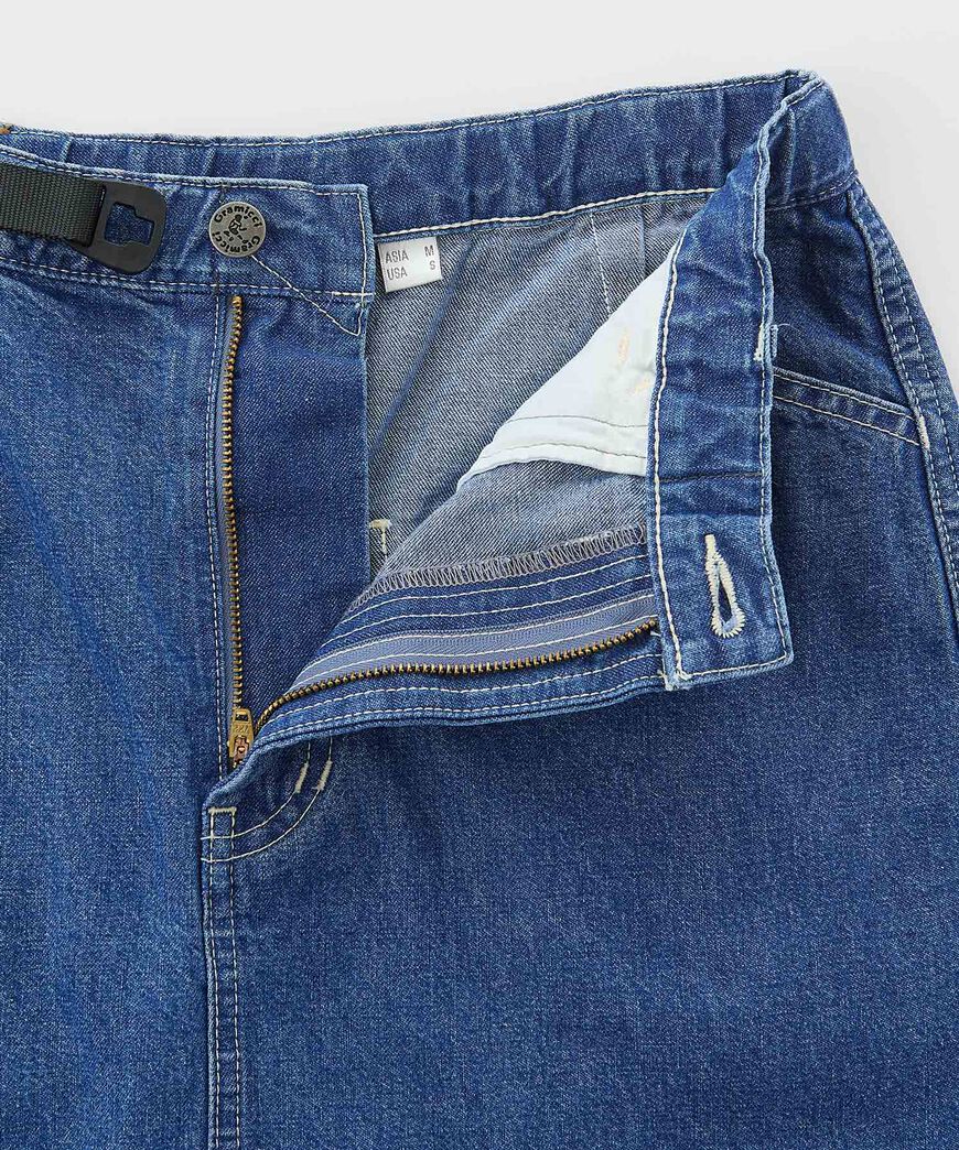 SUTTER DENIM SKIRT,RINSED INDIGO, large image number 6