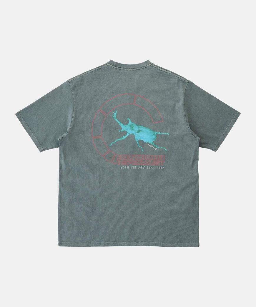 BEETLE TEE PIGMENT DYED,GREY PIGMENT, large image number 0