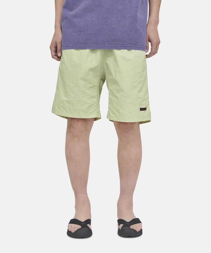 NYLON PACKABLE G-SHORT,CANARY YELLOW, large image number 4