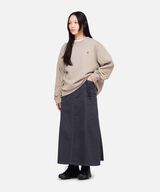 VOYAGER SKIRT,FOSSIL GREY PIGMENT, small image number 3