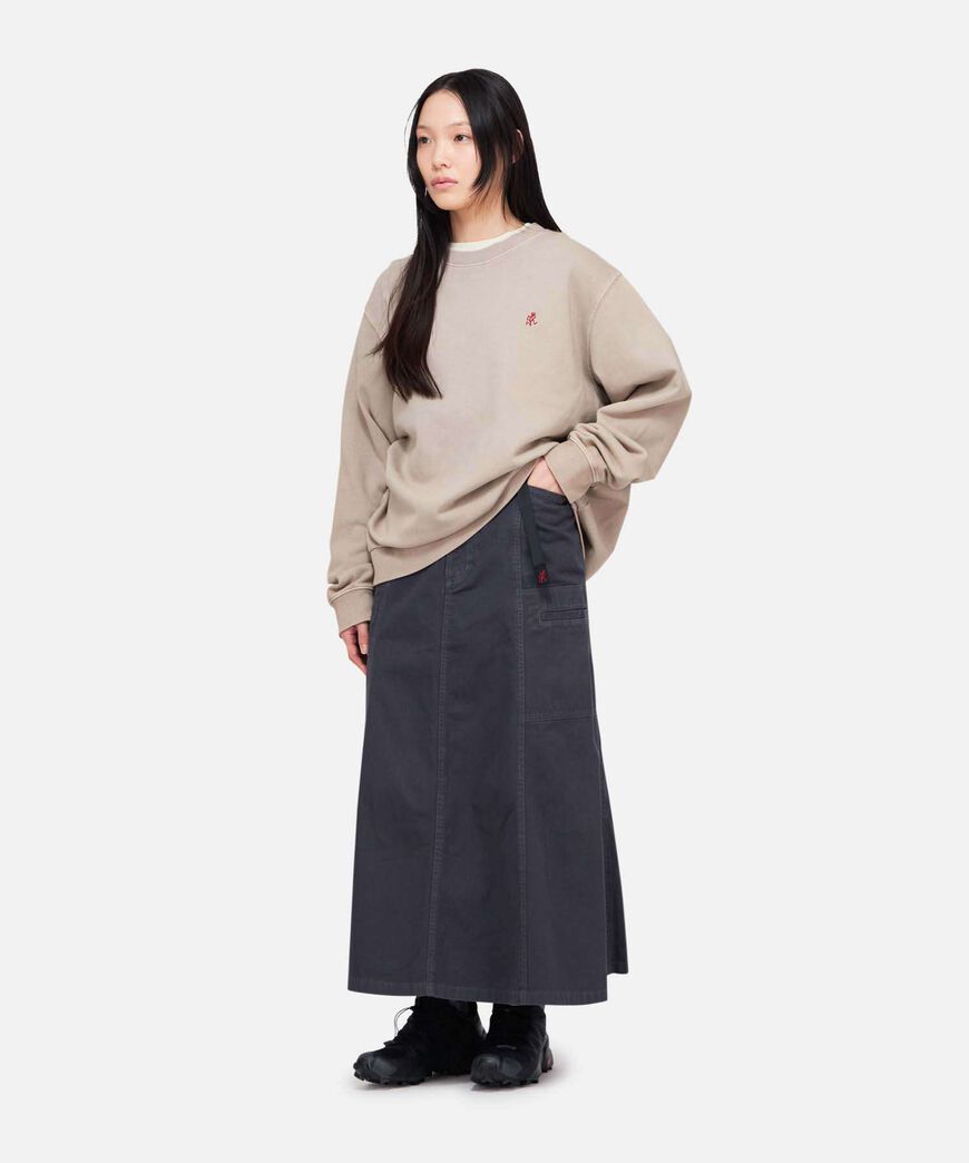 VOYAGER SKIRT,FOSSIL GREY PIGMENT, large image number 3