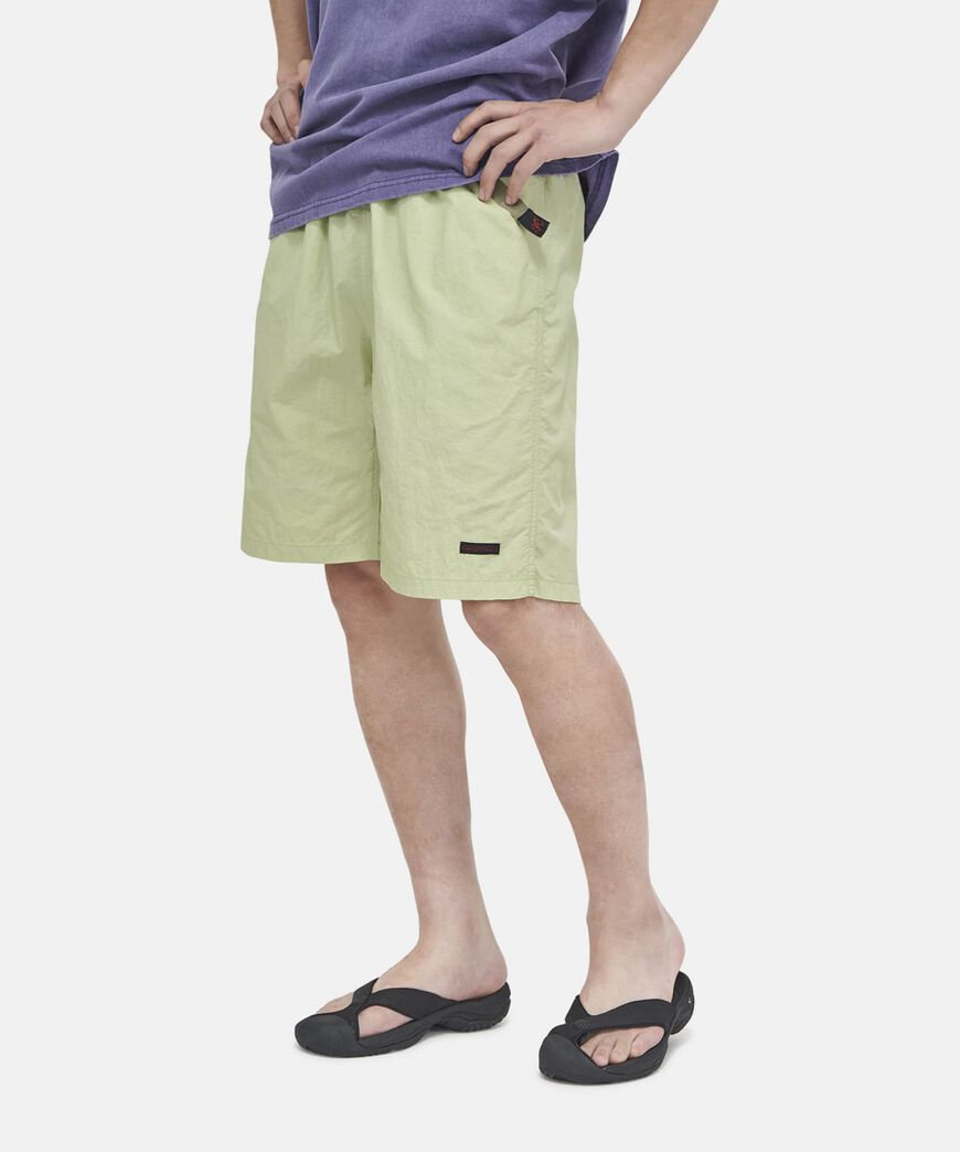 NYLON PACKABLE G-SHORT,CANARY YELLOW, large image number 5