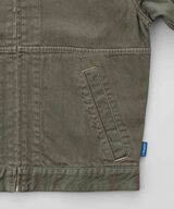 JAPANESE SLUB DENIM JACKET,AMBER, small image number 4