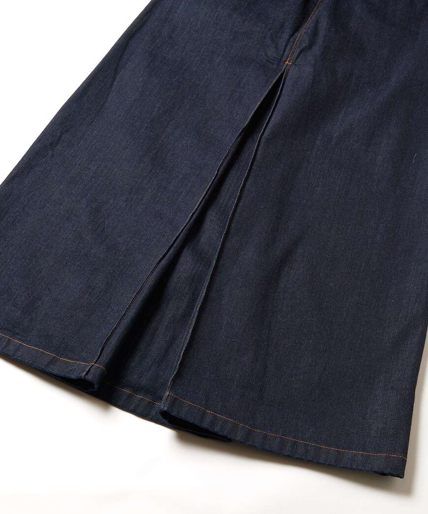 JAPANESE DENIM SKIRT,INDIGO, large image number 11