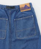 SUTTER DENIM SKIRT,RINSED INDIGO, small image number 4