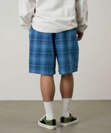 LAGOON SHORT DENIM PLAID,INDIGO CHECKERED PLAID, small image number 6
