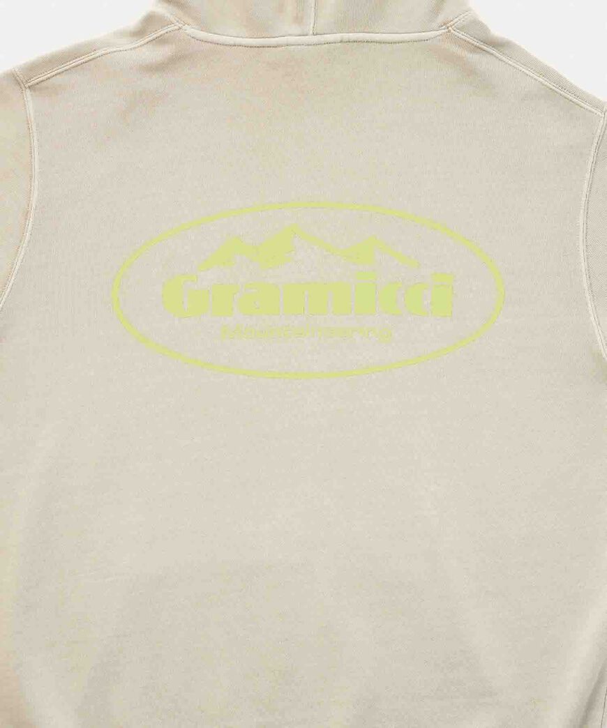 MOUNTAINEERING HOODED SWEATSHIRT,DARK BROWN, large image number 9