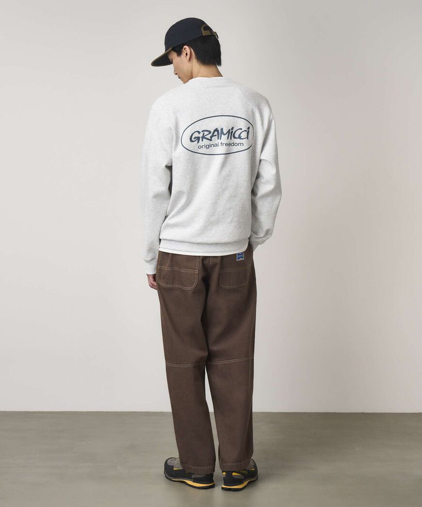 JAPANESE SLUB DENIM PANT,AMBER, large image number 4