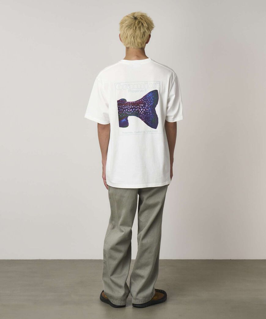 TROUTTAIL TEE,WHITE, large image number 4