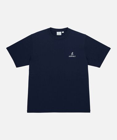 ONE POINT LOGO TEE,NAVY, medium
